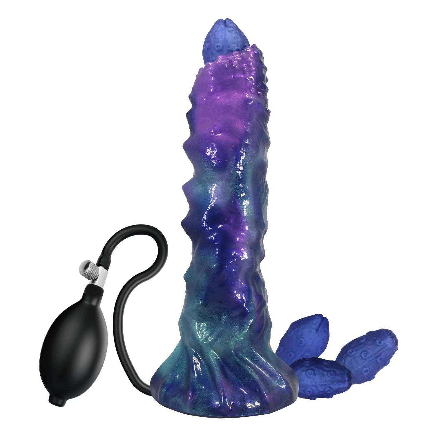 Power Monsters DuskWalker Sentinel – 23 cm de godemichet en silicone « monstre » ondulé