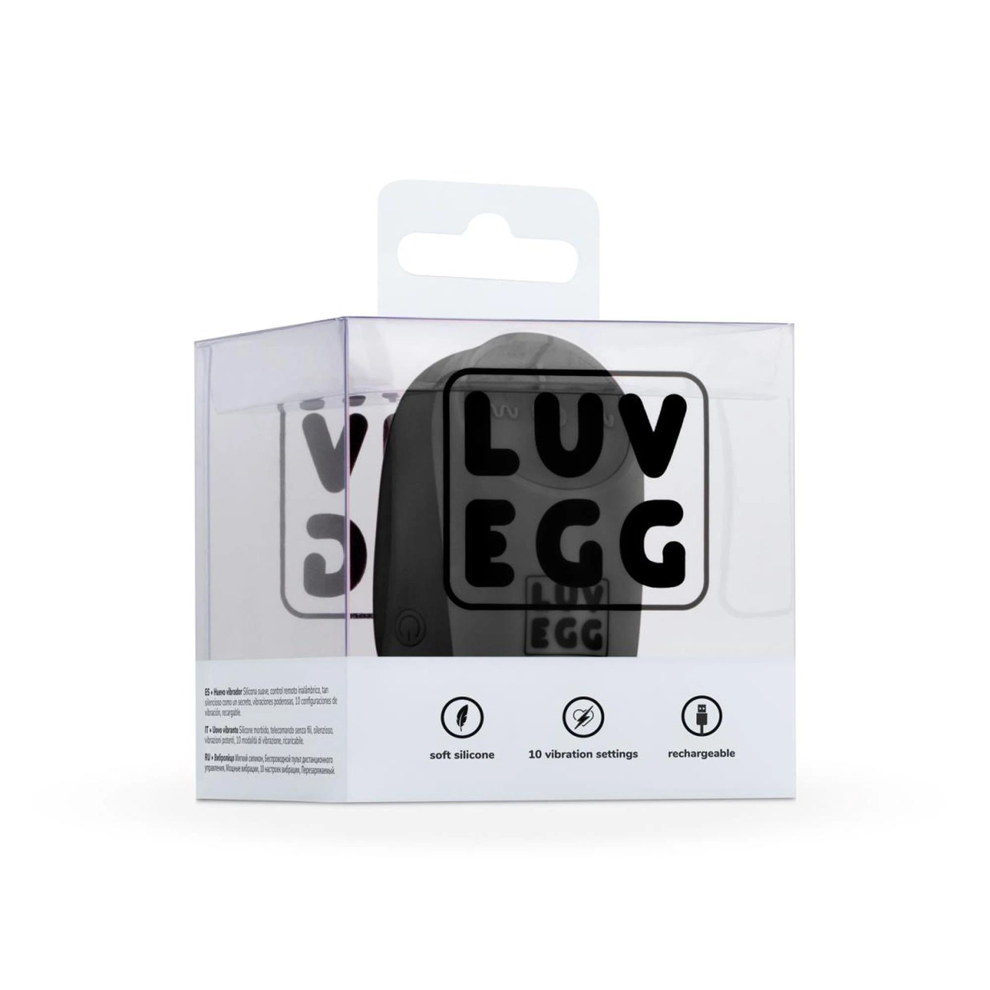 LUV EGG Egg - Black