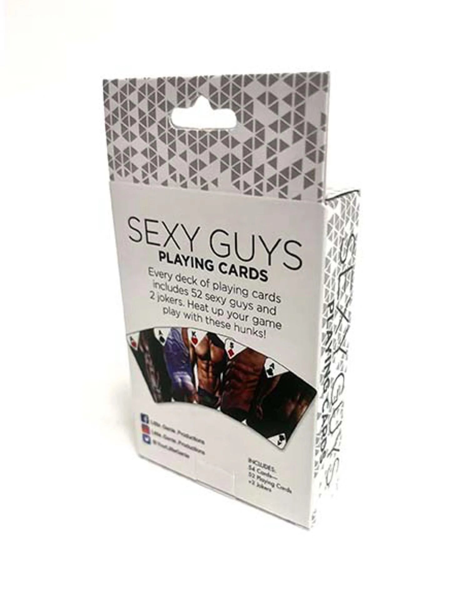 Sexy Guys Playing Cards