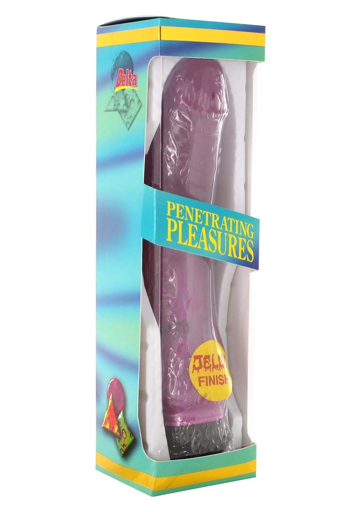Vibromasseur en gelée n° 1 violet