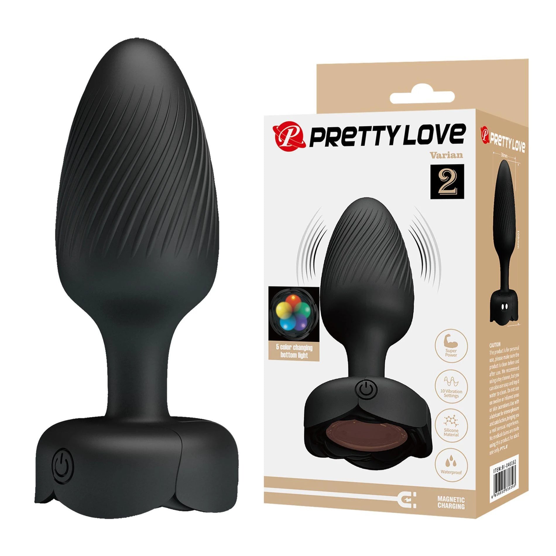 PRETTY LOVE - Varian, 10 Vibrations, Silicone