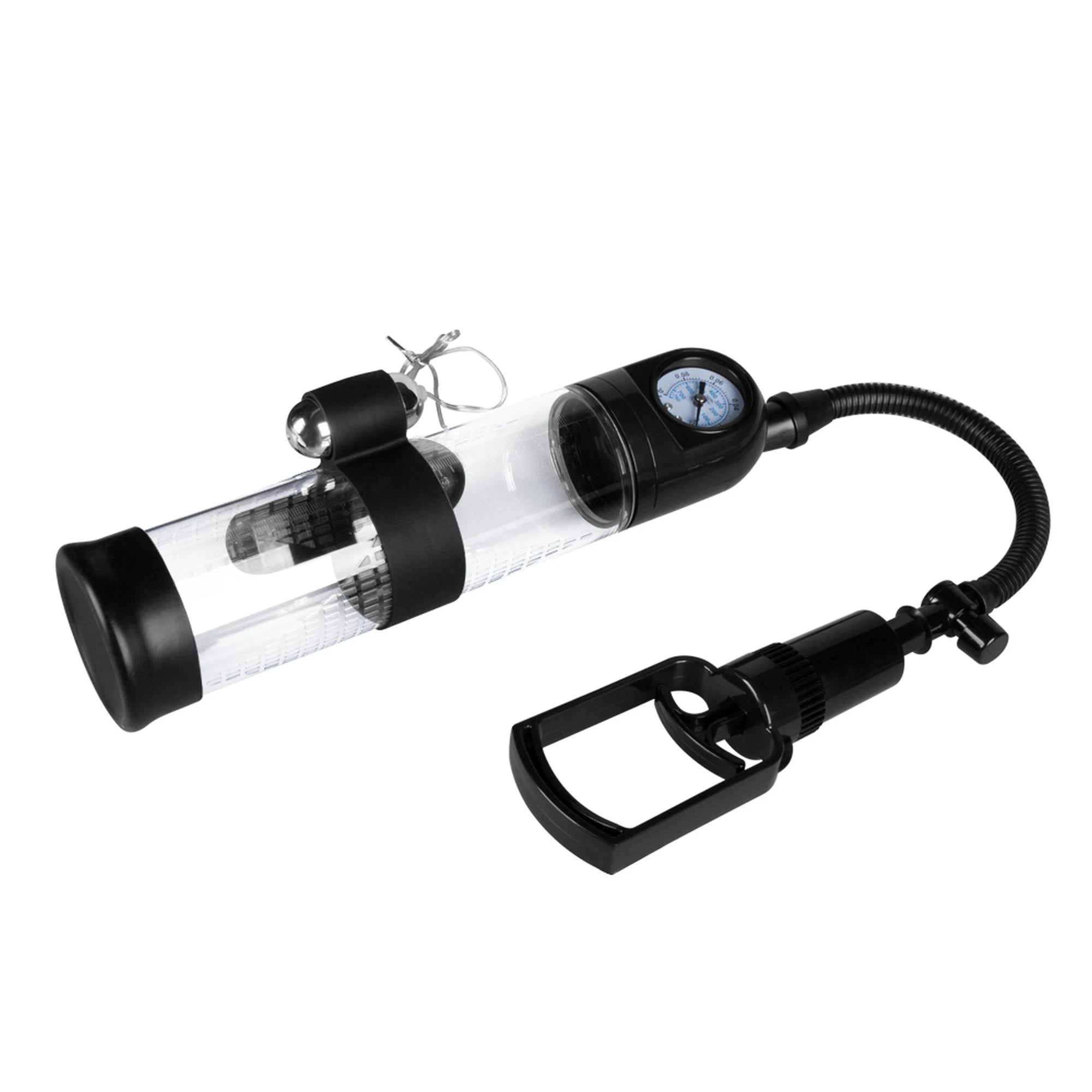 Pompe Pompka-Powerpump MASTER Vibrante - Noir et transparent