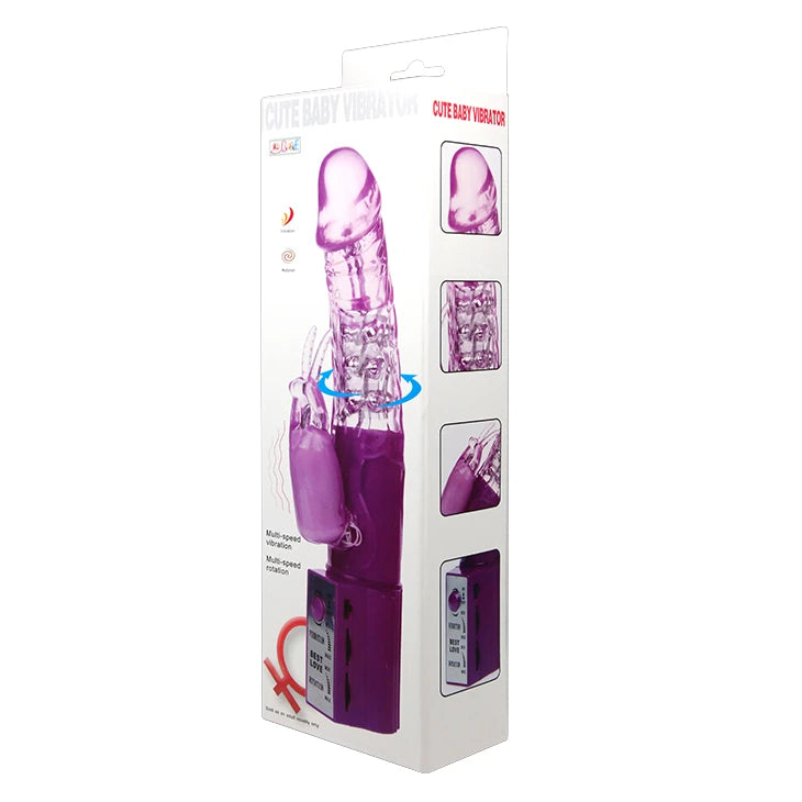 BAILE-Vibromasseur Mignon Bébé Rose