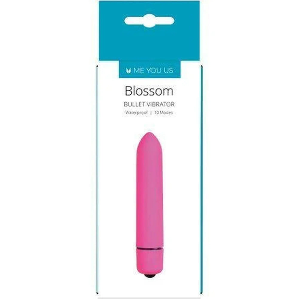 Wibrator-  Me You Us Blossom 10 Mode Bullet Vibrator Pink