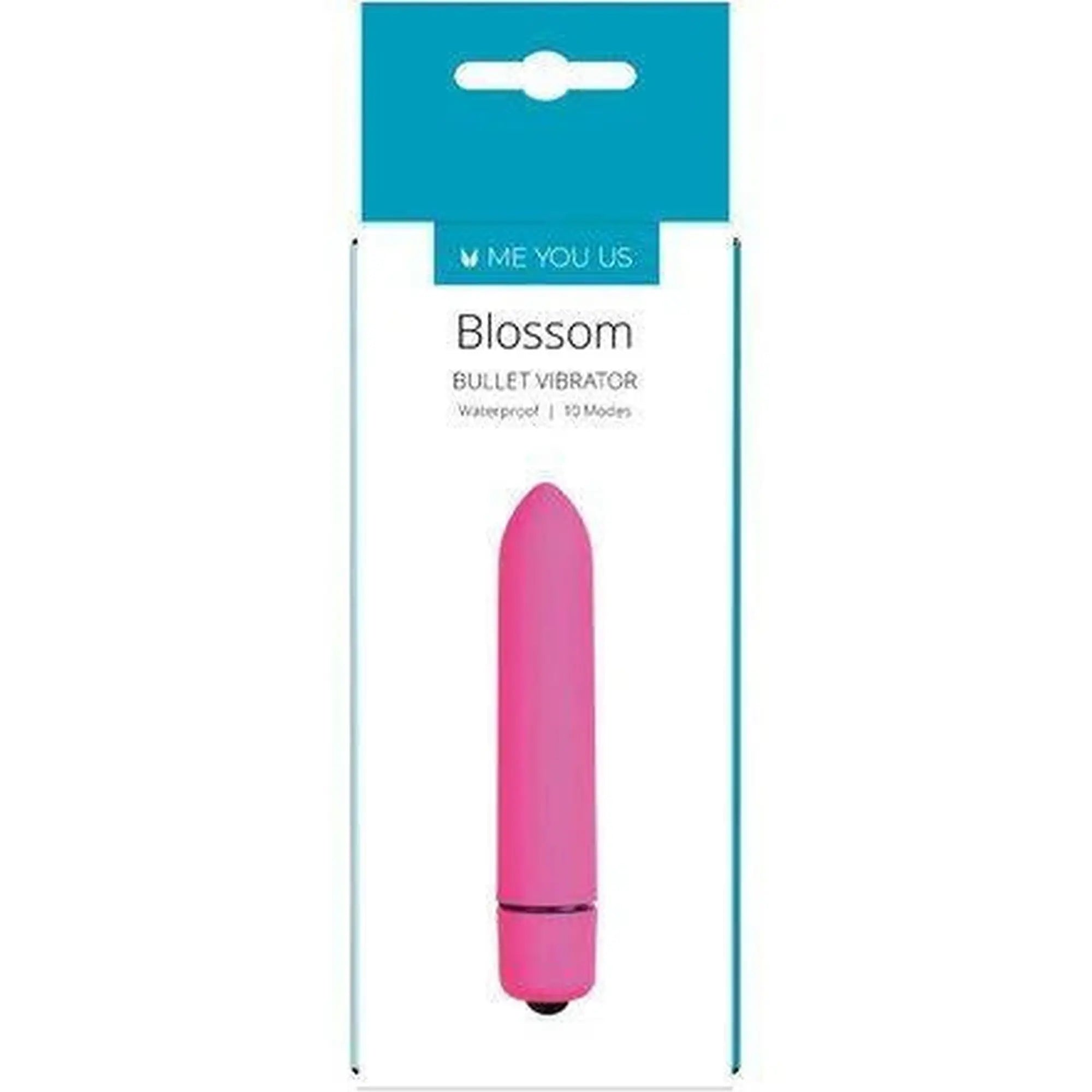 Wibrator-  Me You Us Blossom 10 Mode Bullet Vibrator Pink