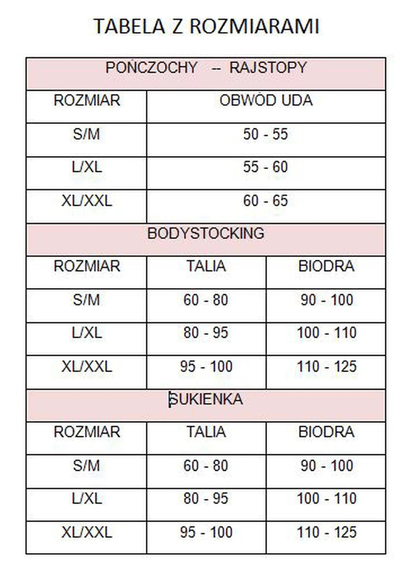 Bielizna-Pończochy Białe L/XL ″″Kiss Me″″