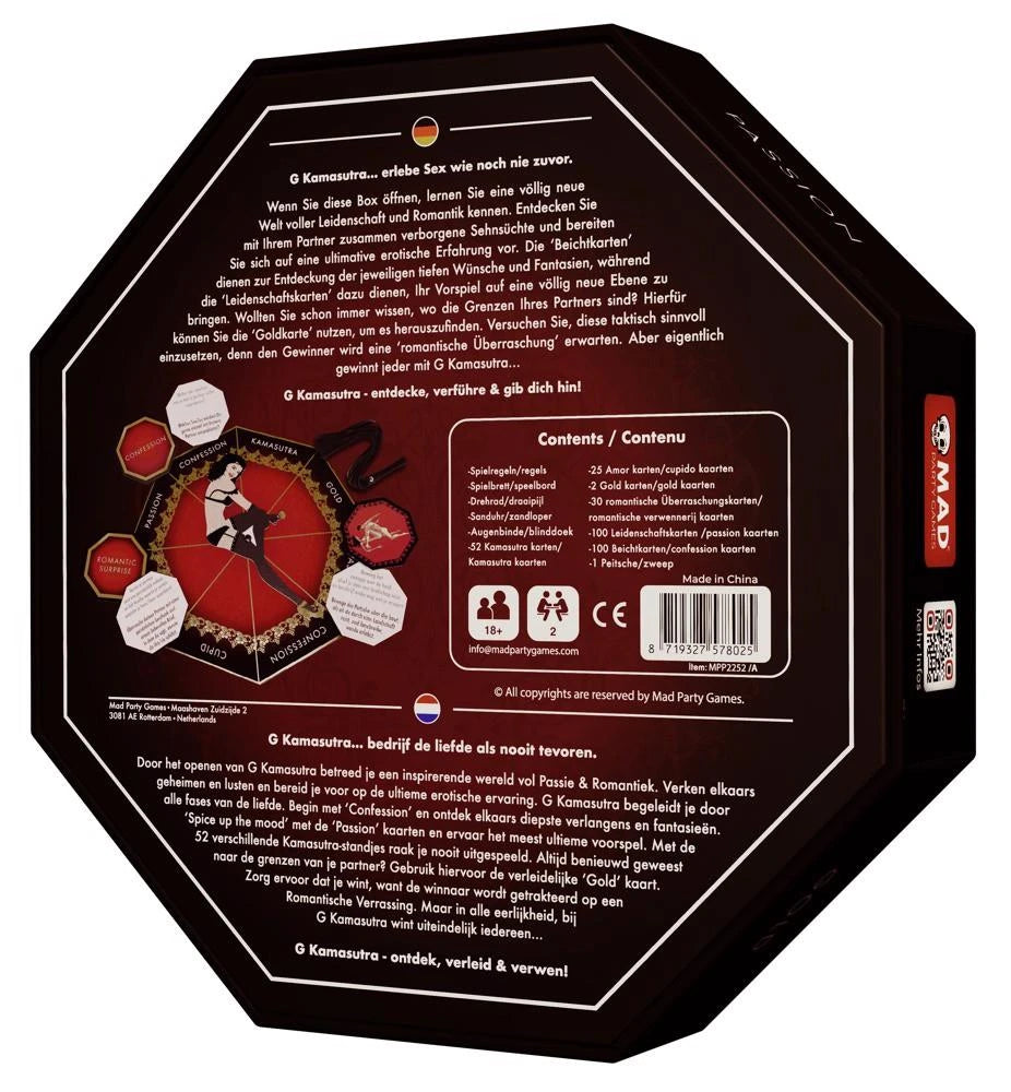 Jeu de société G-Kamasutra