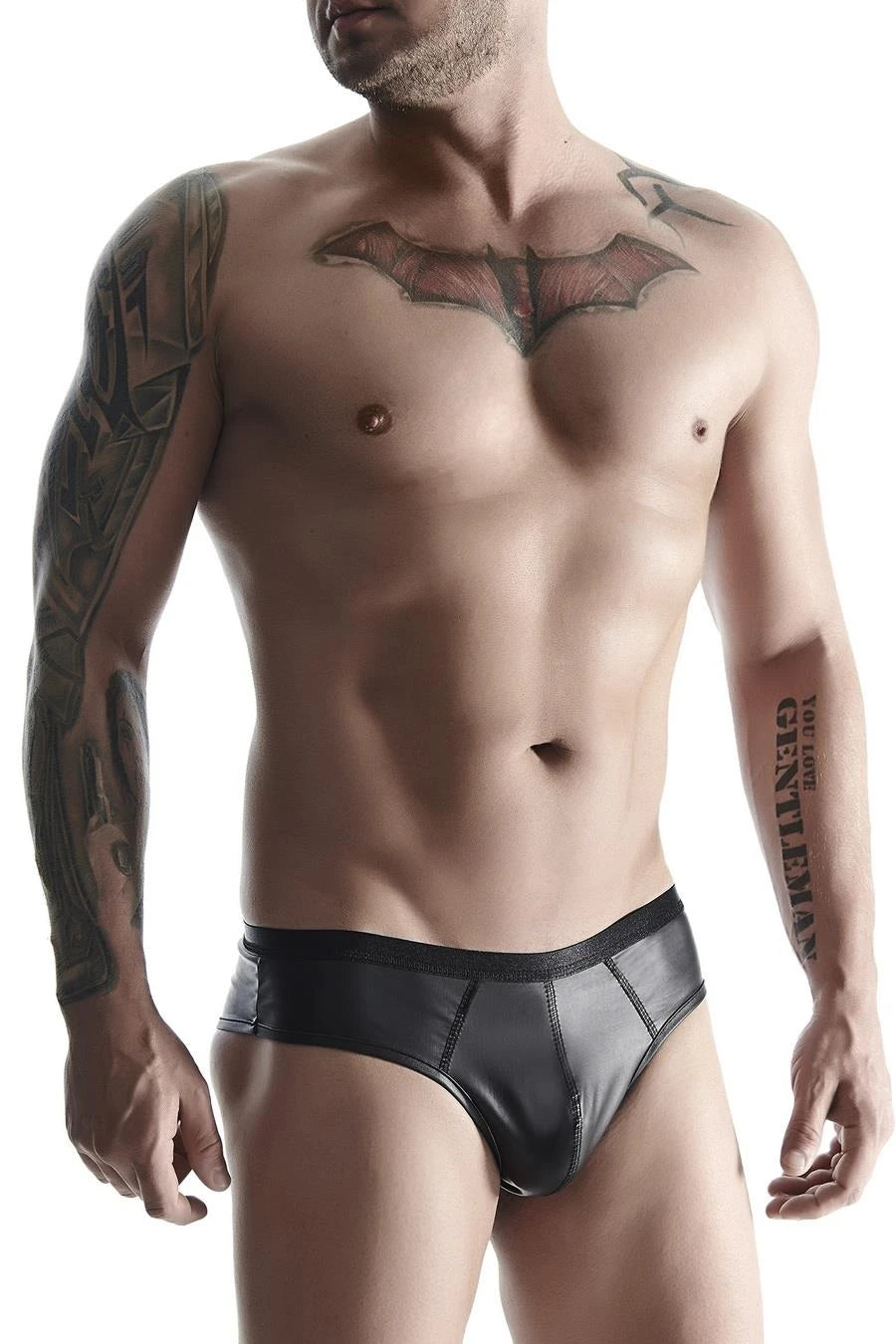 slip brésilien wetlook homme L