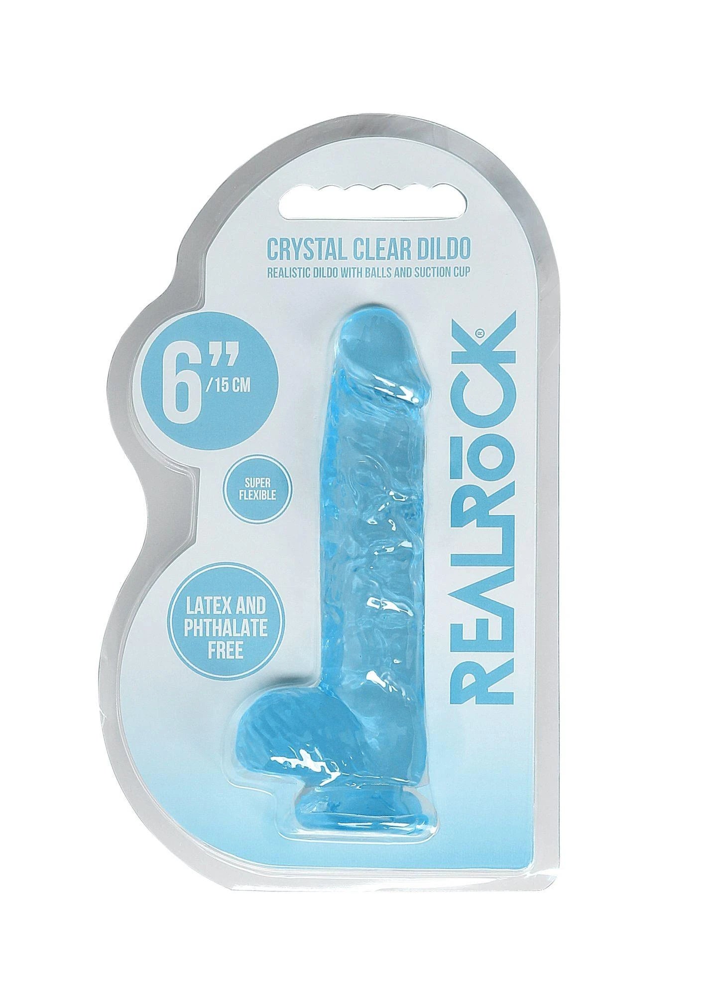 Realistic Dildo with Balls - 6 / 15 cm