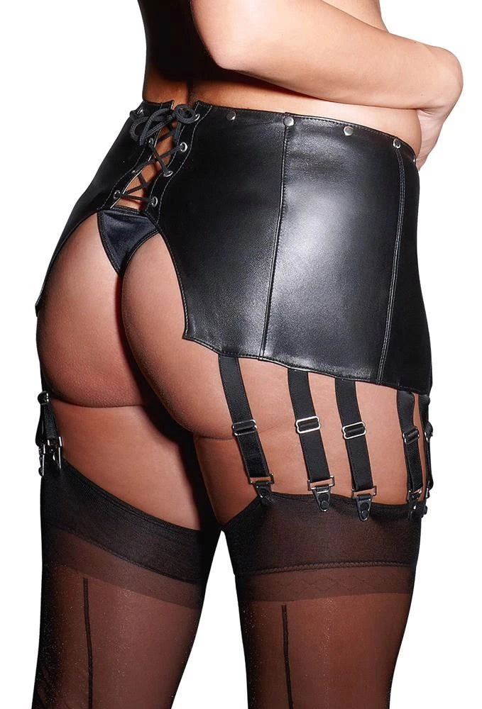Jarretelle en cuir M