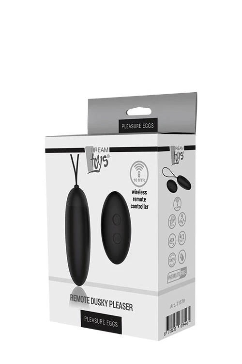 OEUFS DU PLAISIR TÉLÉCOMMANDE PLEASER NUIT NOIR