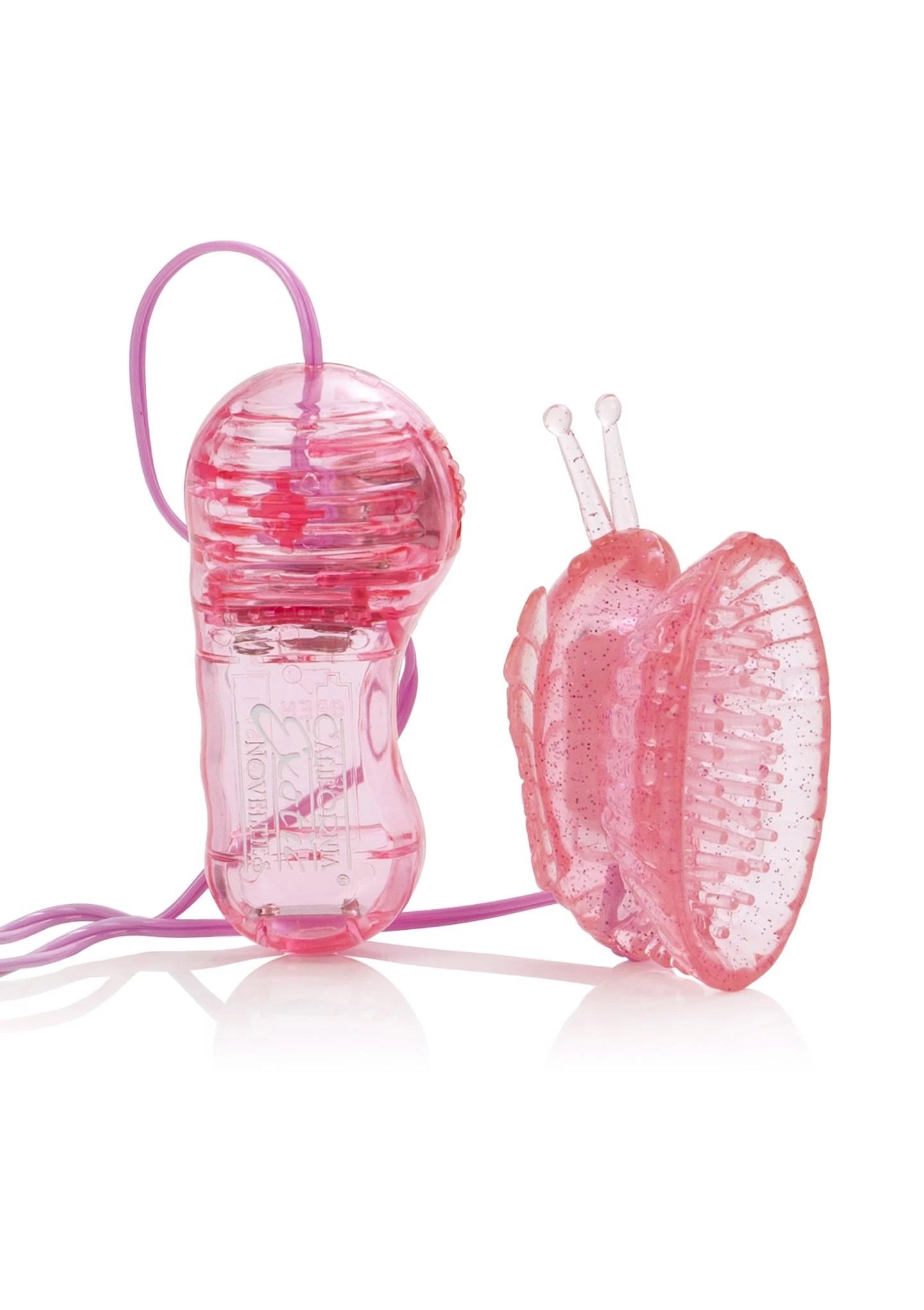 Pompe à clitoris papillon rose