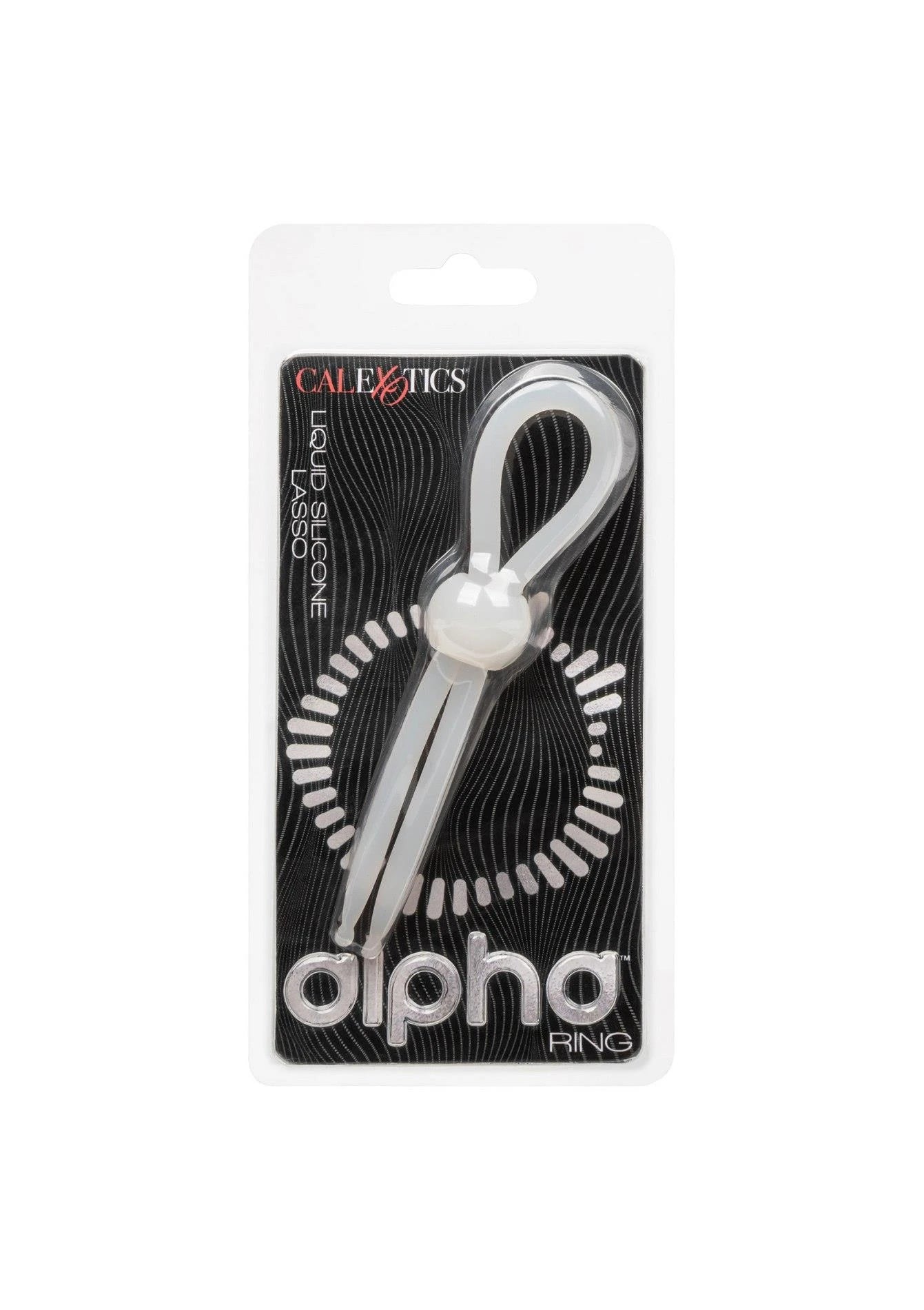 Lasso en silicone blanc