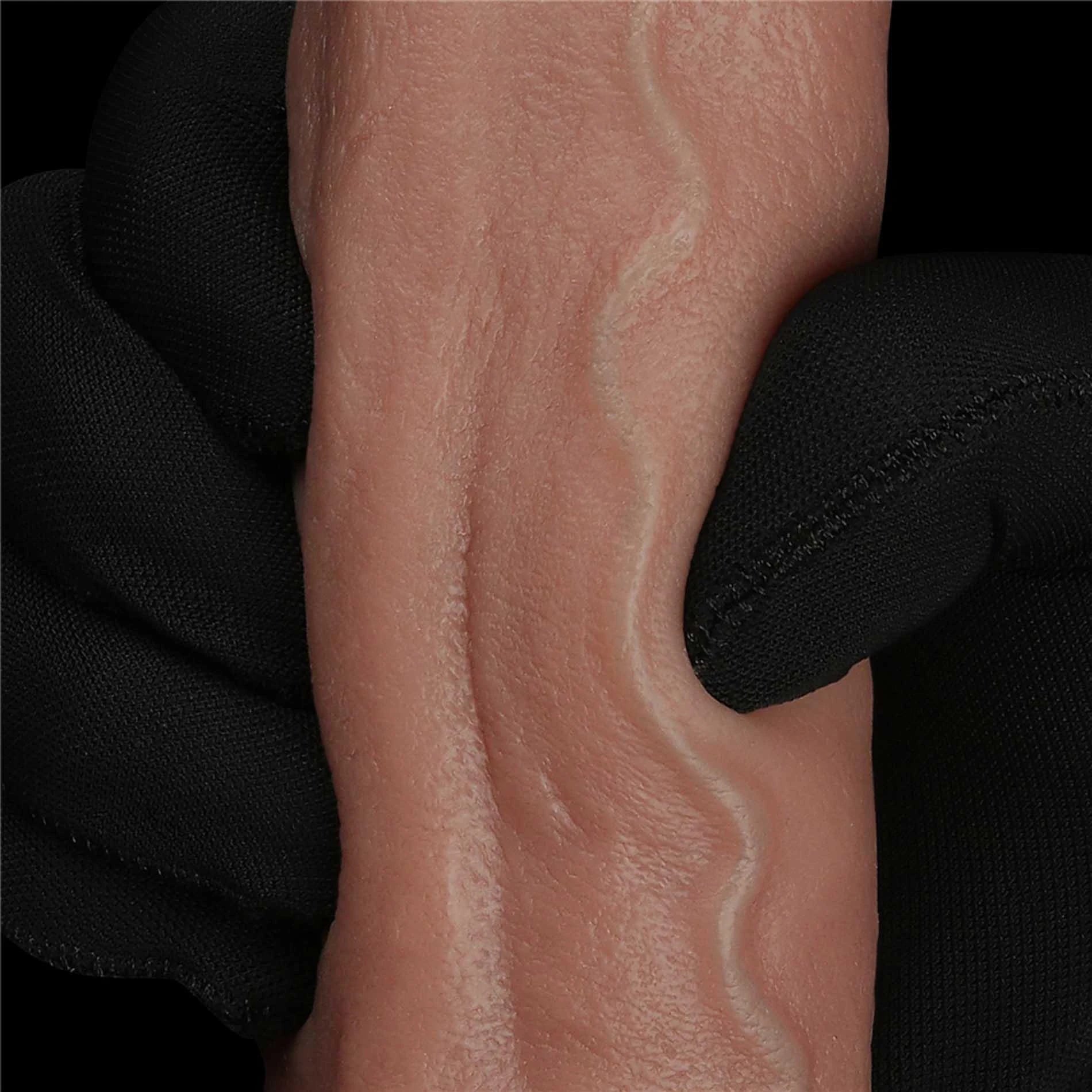 Bite de 22,86 cm en silicone double couche