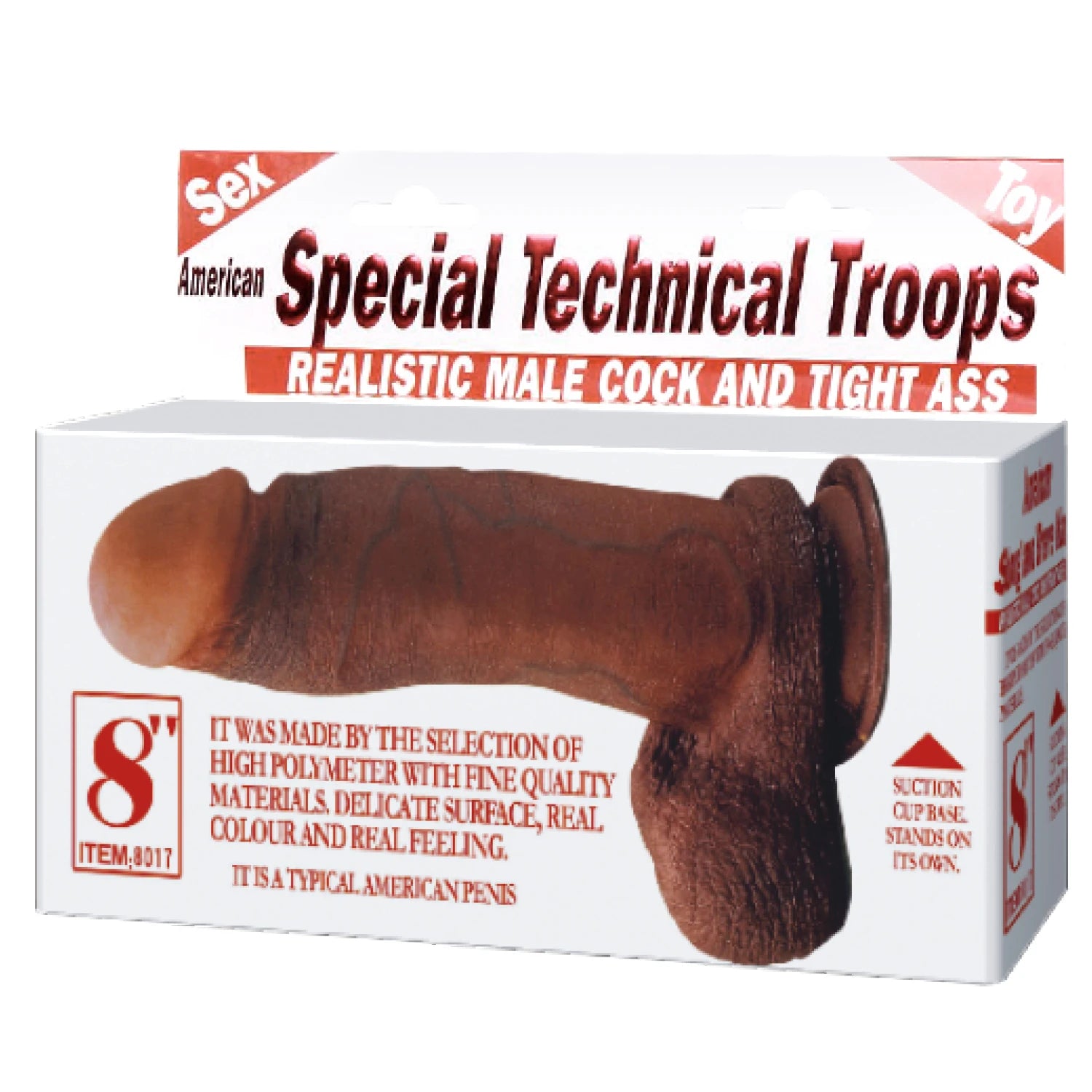 BAILE- REALISTIC MALE COCK AND TIGHT ASS, Suction base