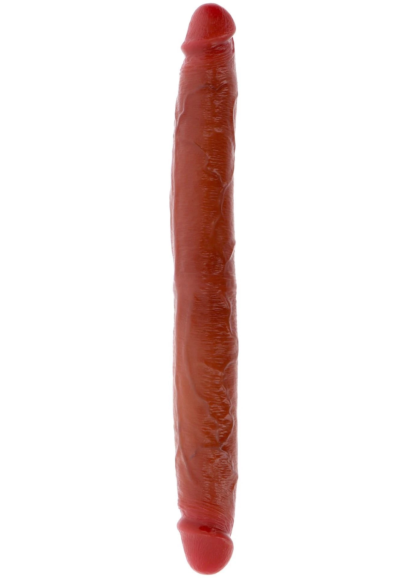 Silicone Foreskin D-Dong 35 cm Caramel skin tone