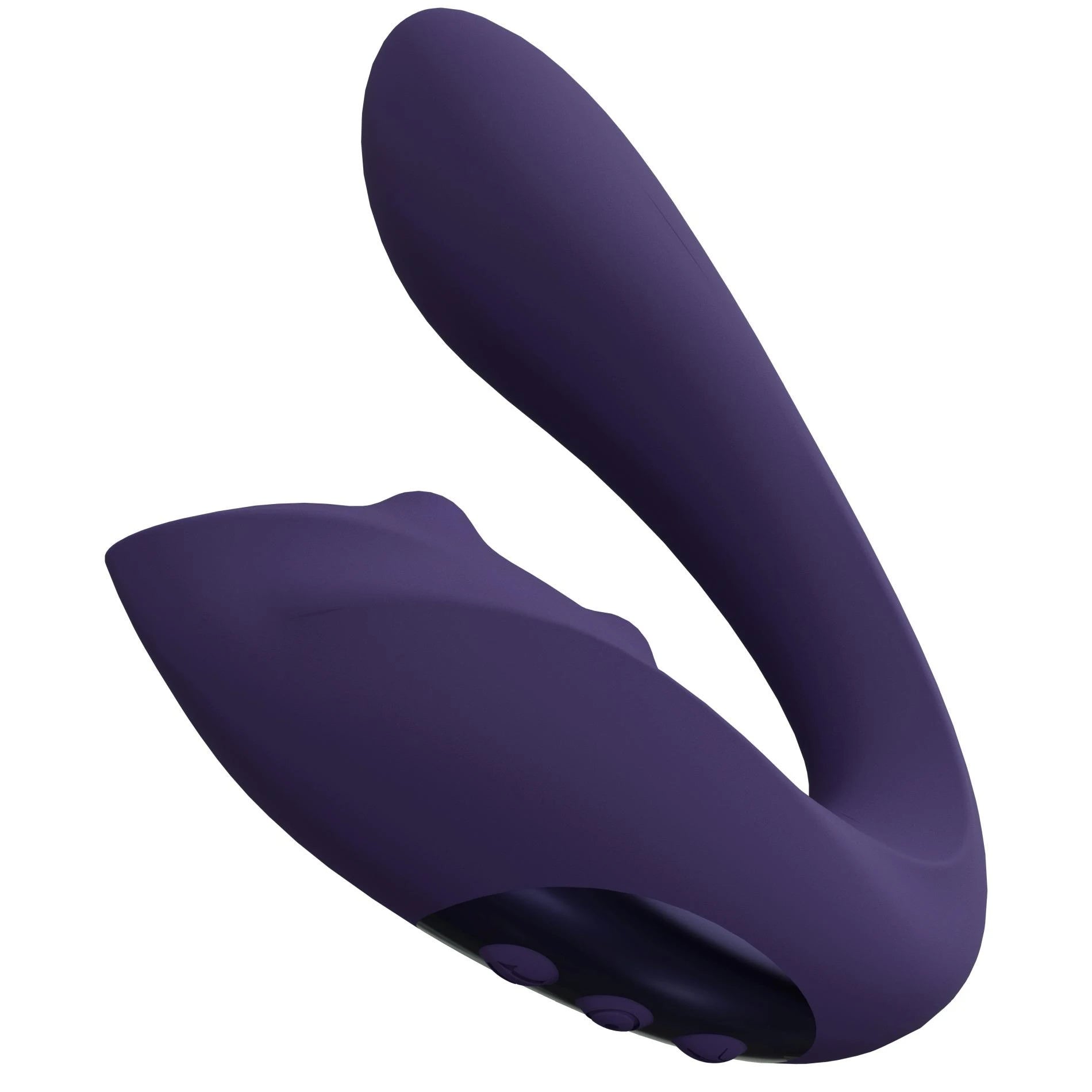 VIVE - Yuki - Rechargeable Dual Motor - Vibrateur Point G avec Perles Massantes - Violet