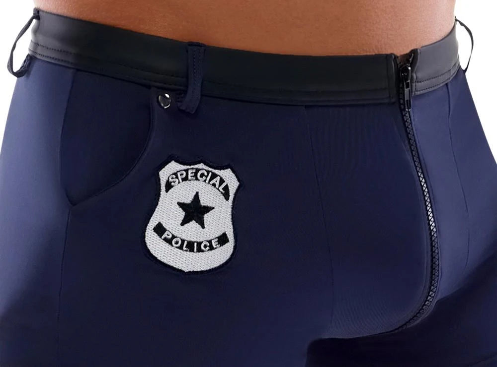Boxer de police pour homme, taille 2XL
