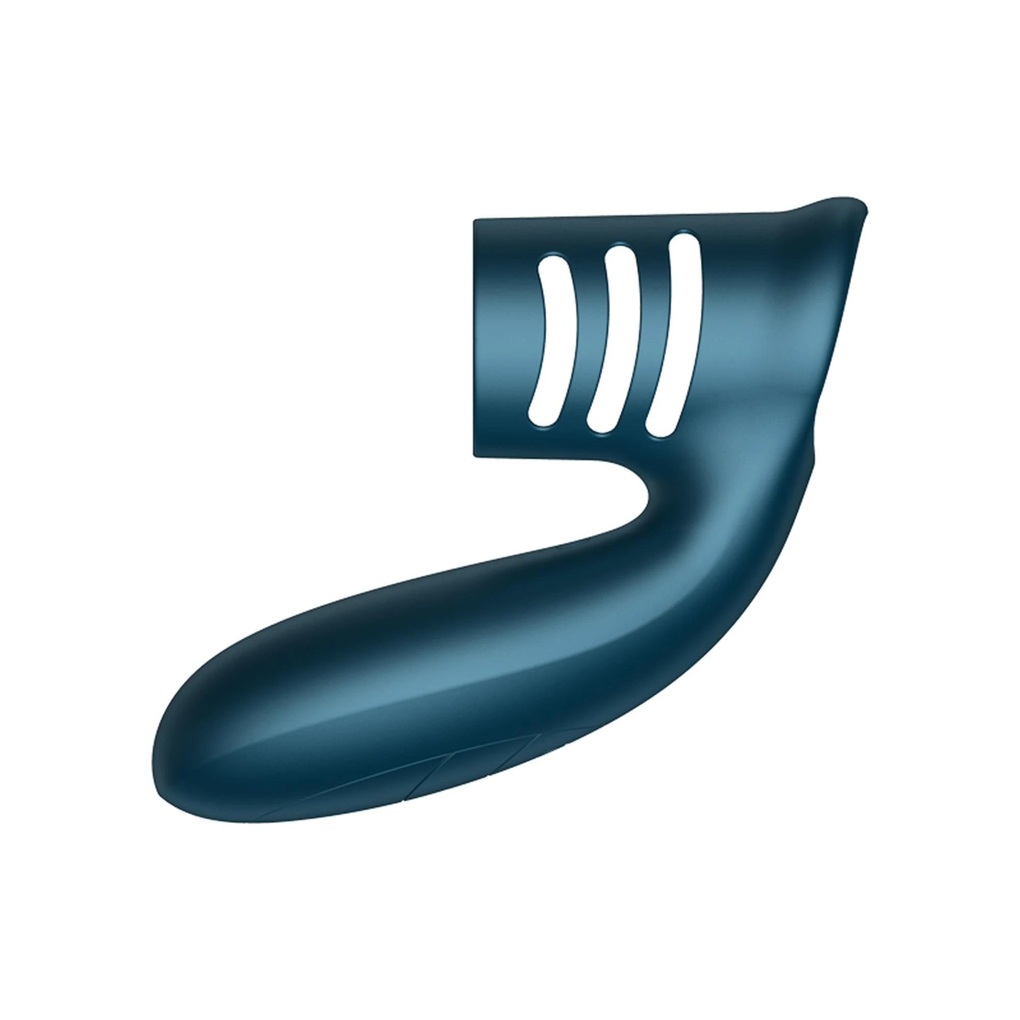 Vibrator-Silicone Ring Blue USB 7 Function