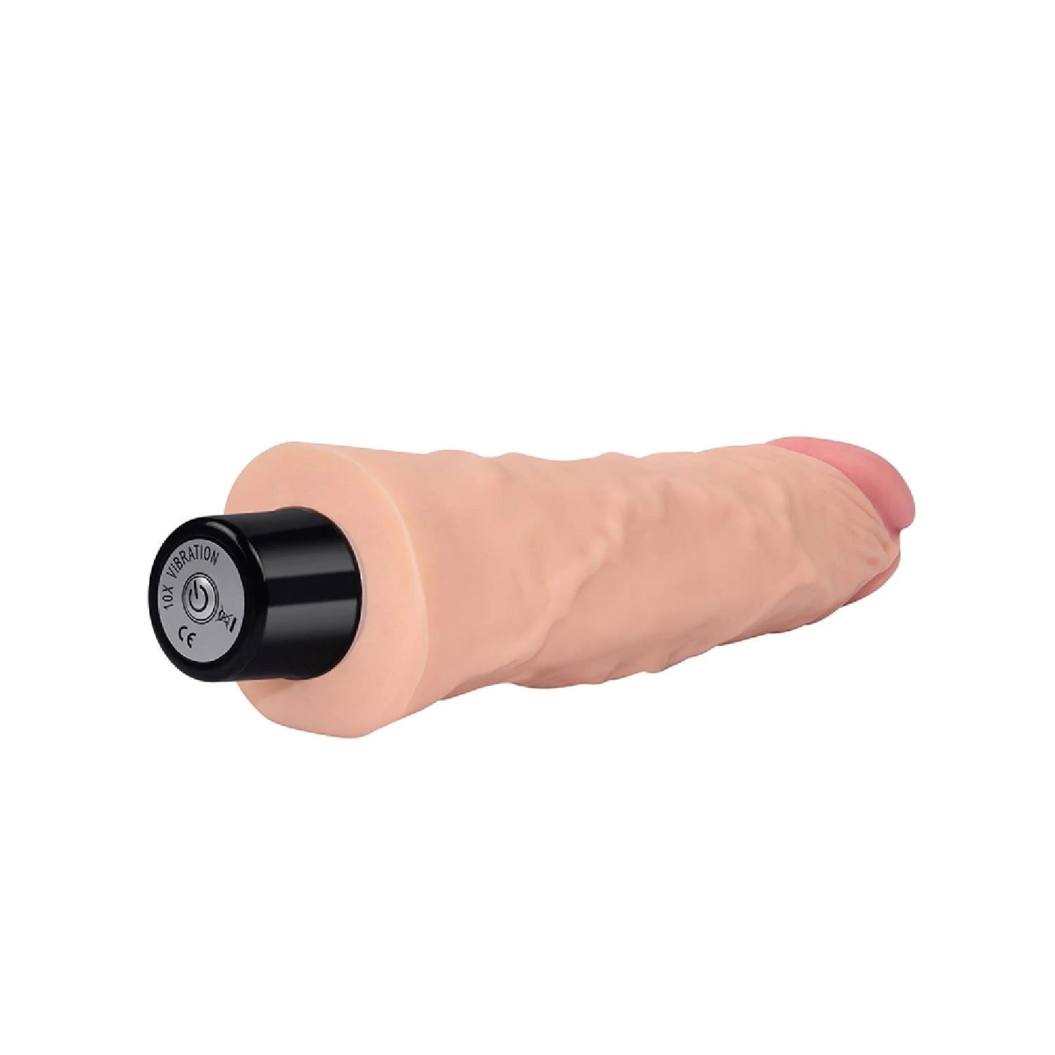 8″ REAL SOFTEE Vibrating Dildo