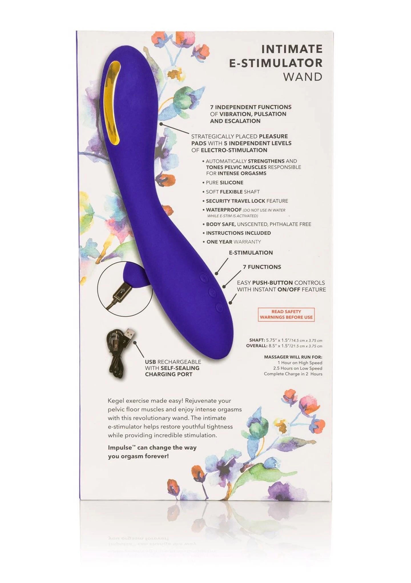 Estim Wand Bleue