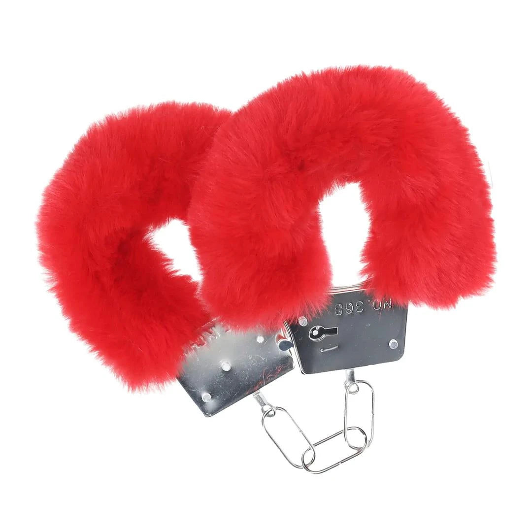 Menottes classiques moelleuses - Rouge