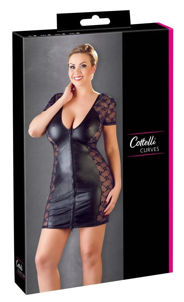 Robe à double fermeture éclair 4XL