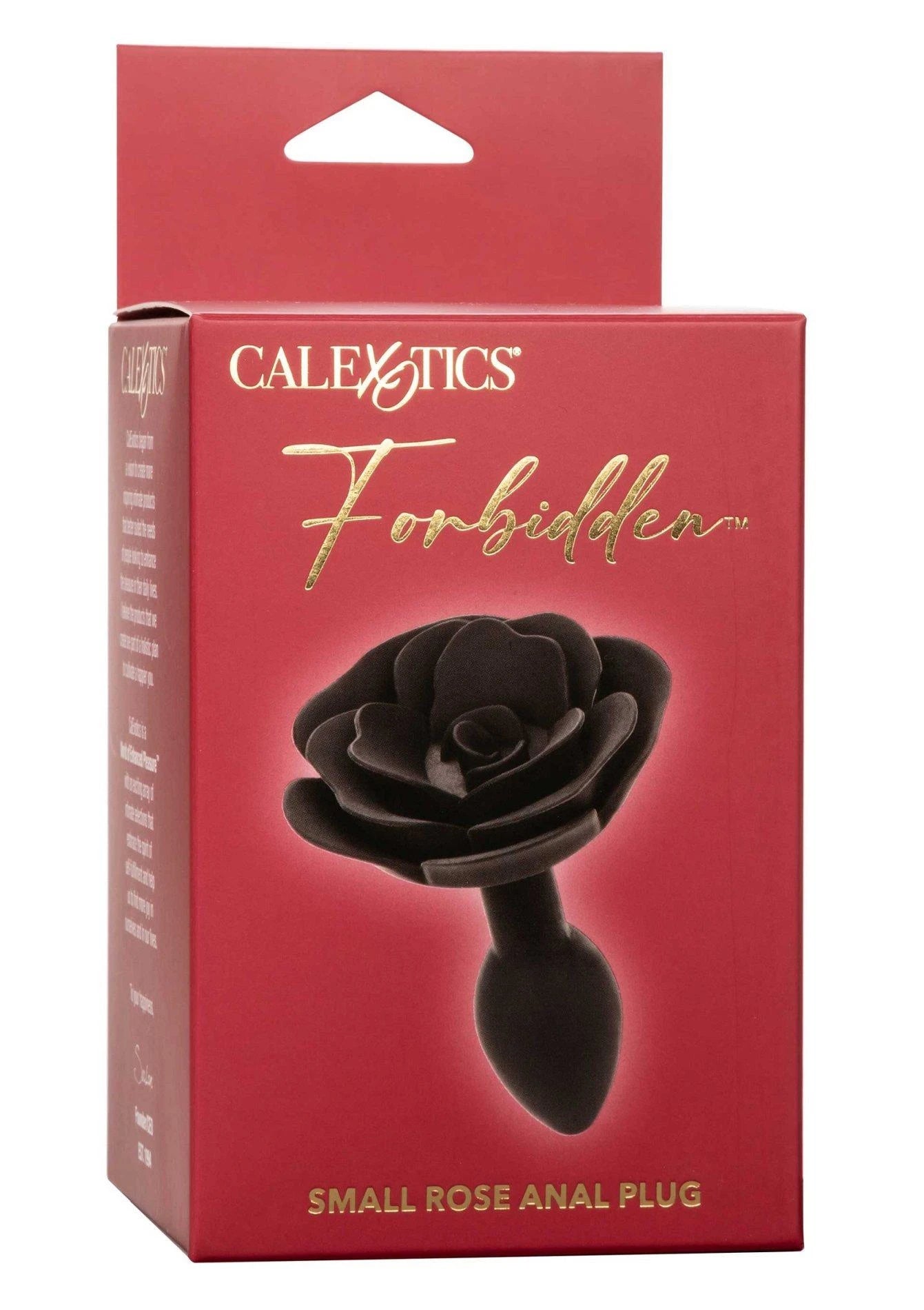 Petit plug anal rose noir