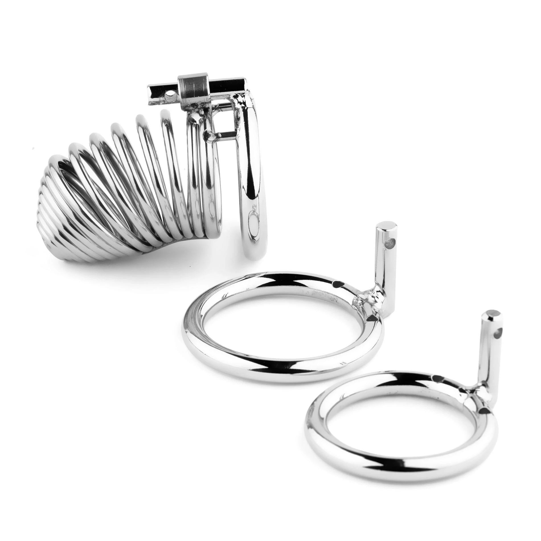 Metal Penis Cock Cage - Short