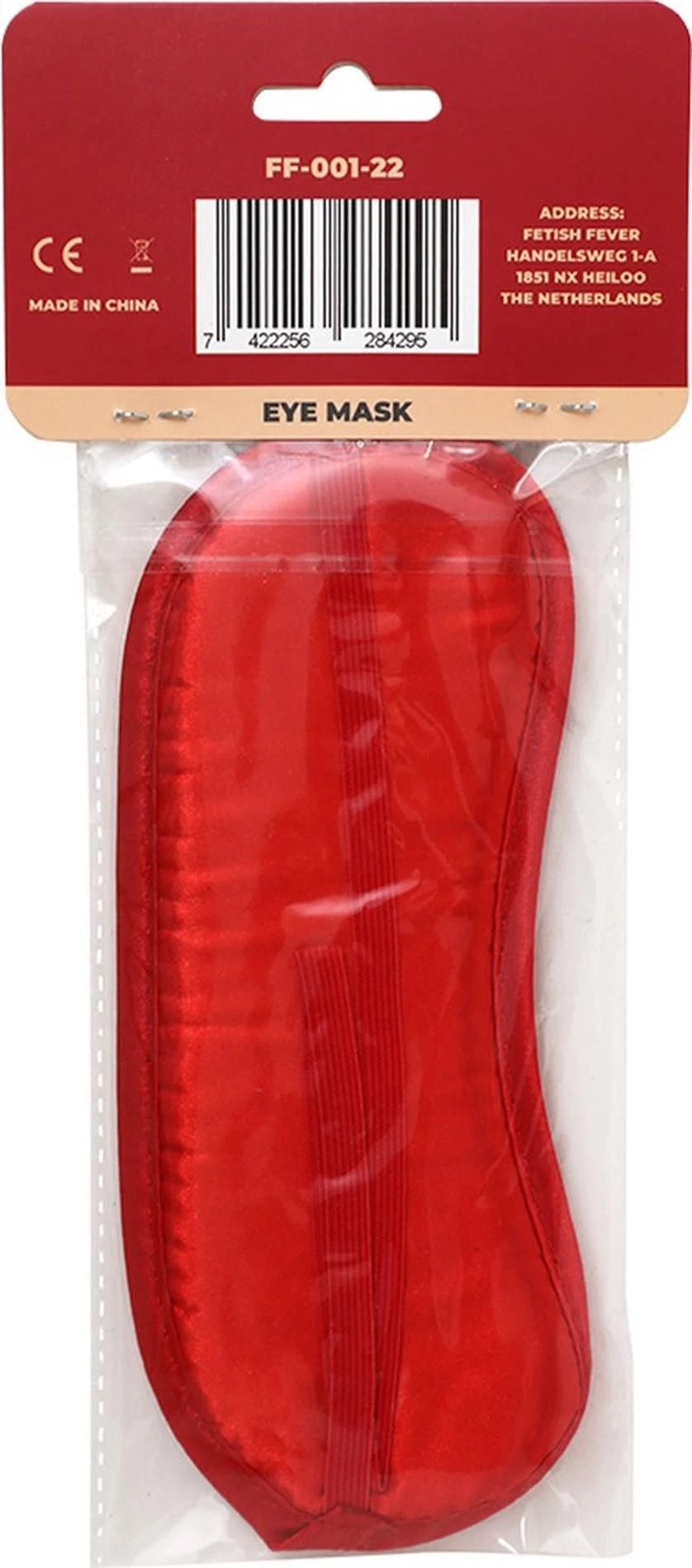 Fièvre du fétiche - Masque pour les yeux - Soyez coquine - Rouge