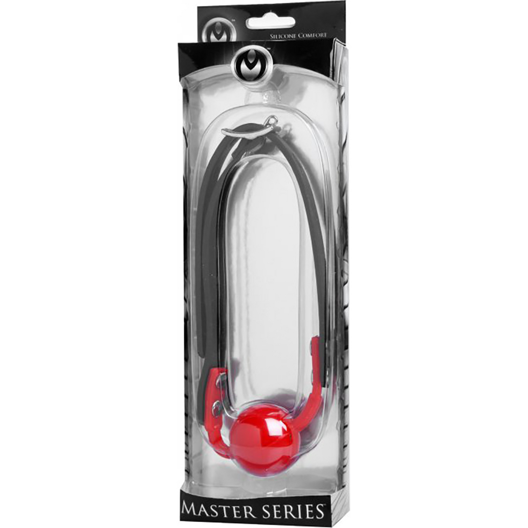 Le Bâillon Silence - Bâillon bouche balle en silicone confortable