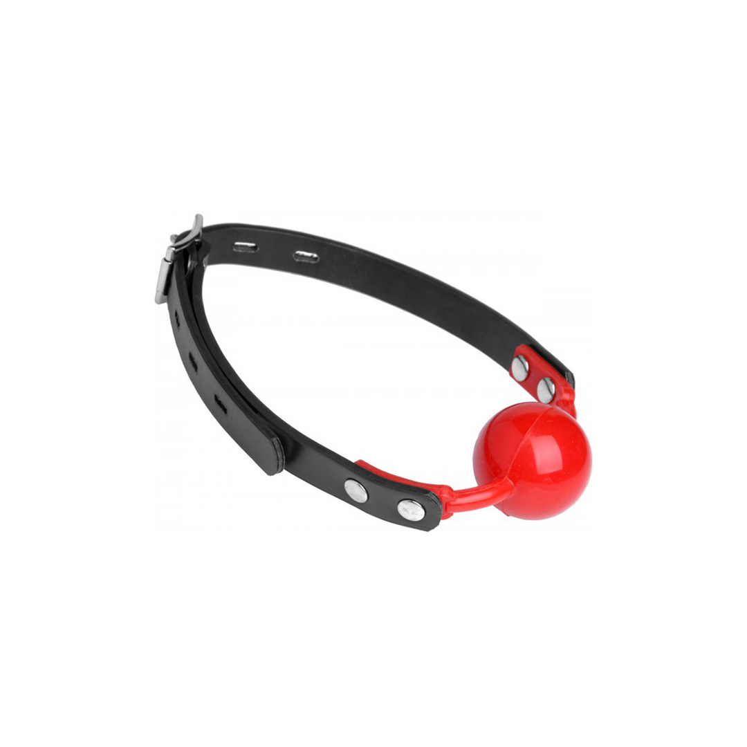 Le Bâillon Silence - Bâillon bouche balle en silicone confortable
