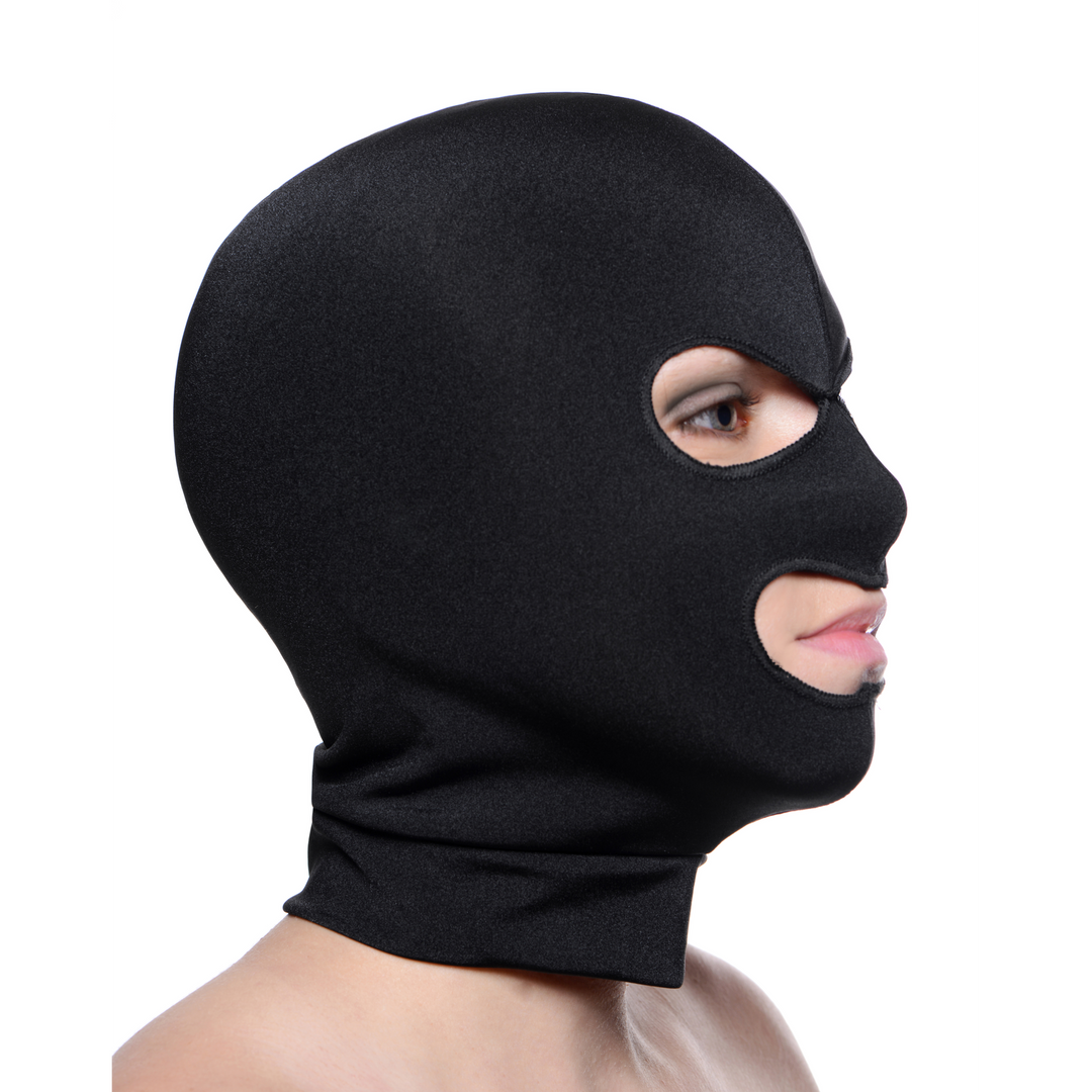 Masque facial en Spandex avec ouvertures pour les yeux et la bouche