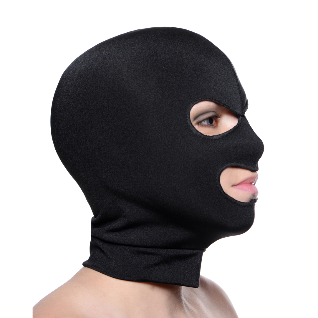 Masque facial en Spandex avec ouvertures pour les yeux et la bouche