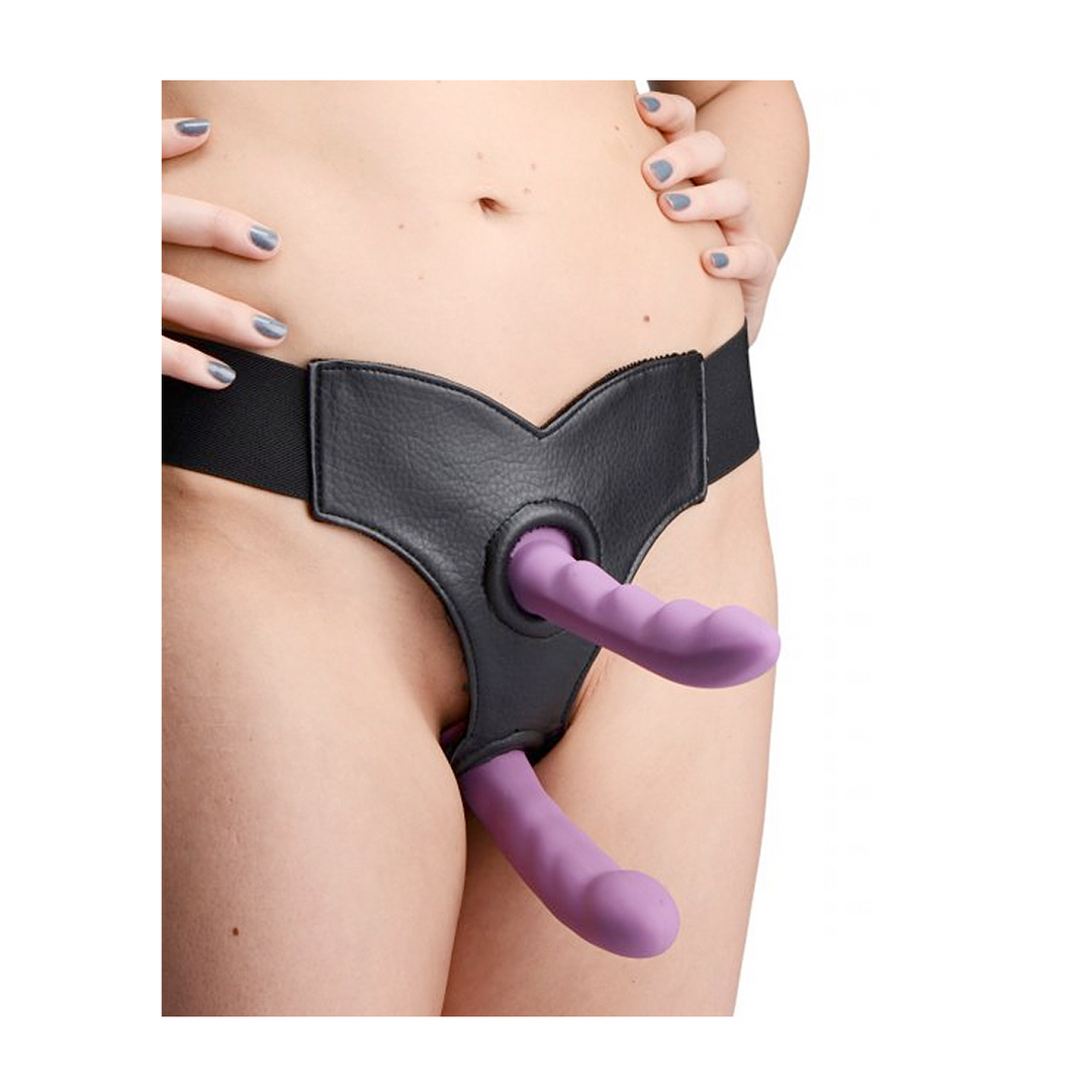 Crave - Godemichet Sangle Imitation Cuir Double Pénétration