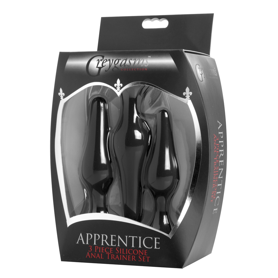 Set de 3 plugs anaux pour débutants