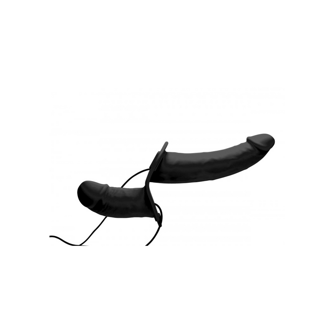 Supreme Pleasure - Double gode vibrant avec harnais
