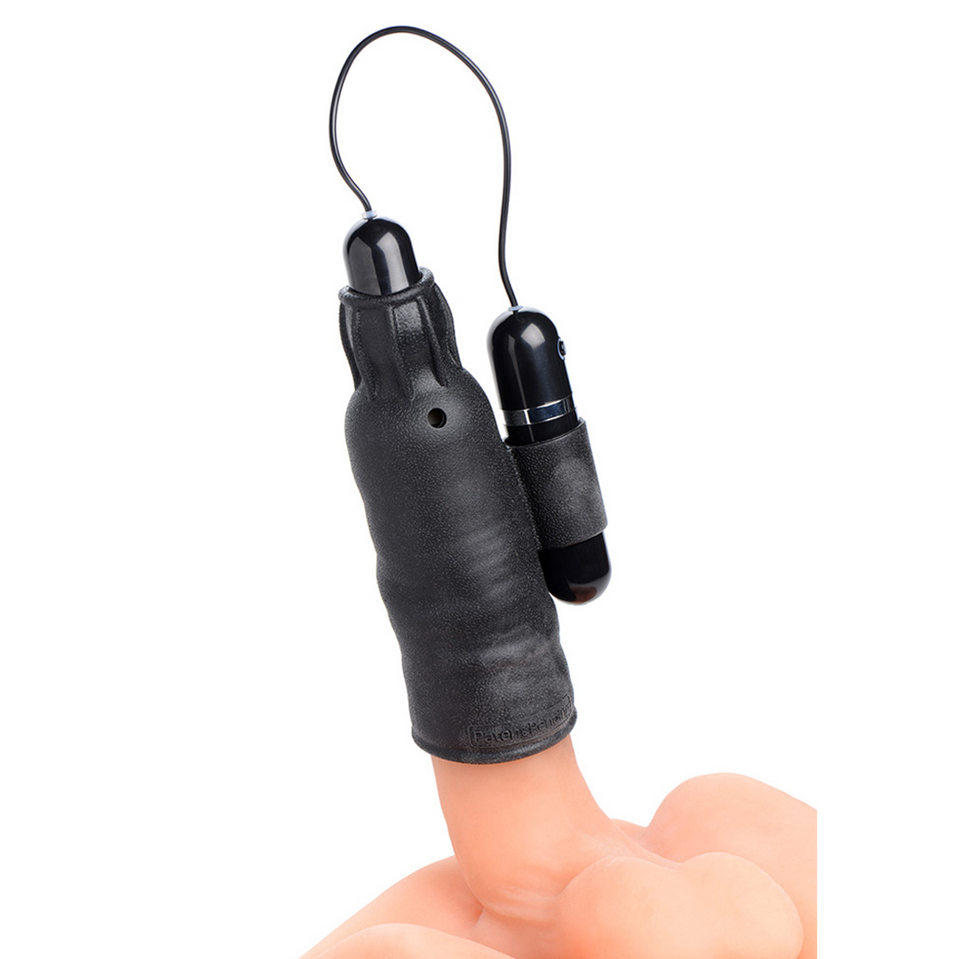 Lightning Stroke - Tête de loup en silicone avec balle vibrante
