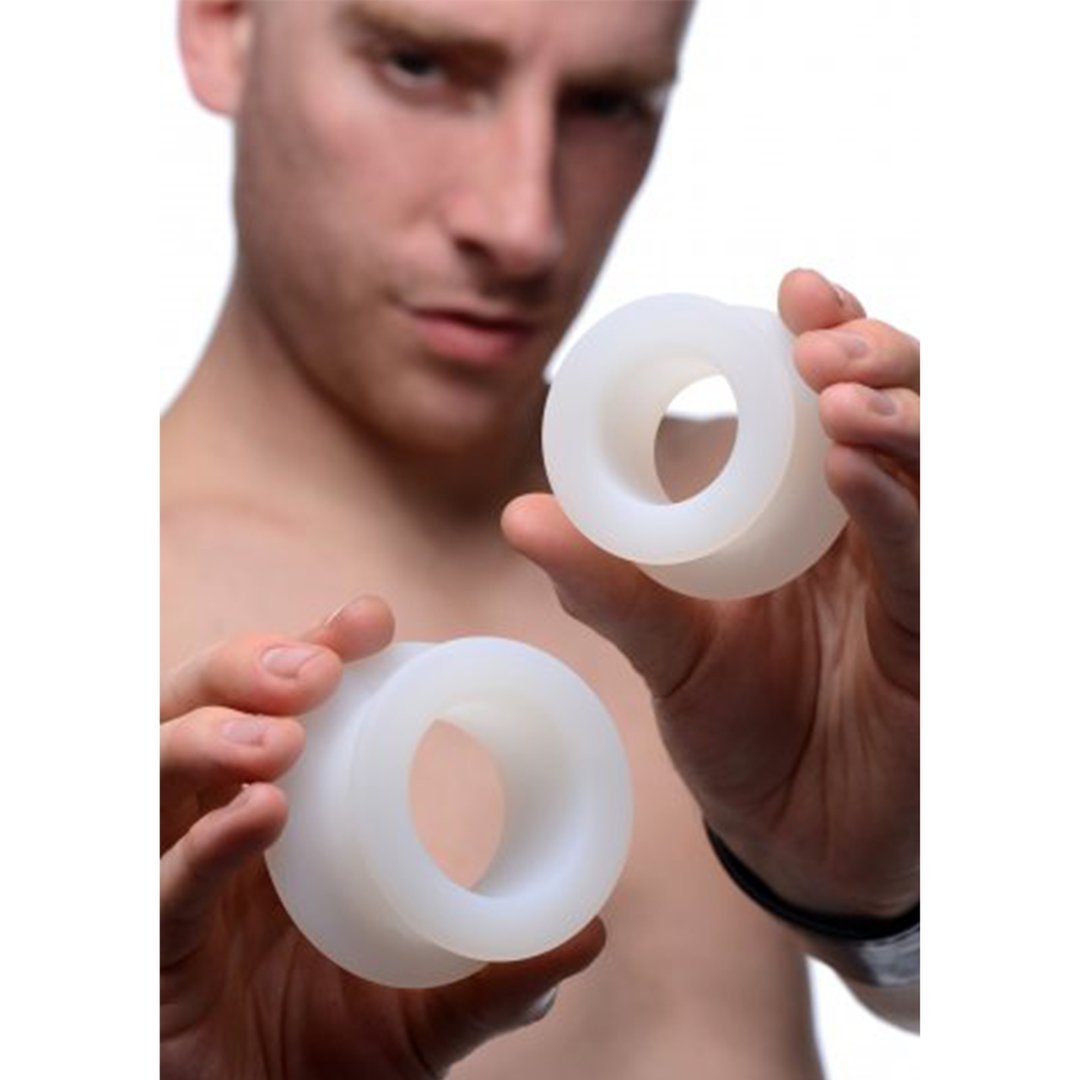 Stretch Master - Set de 2 anneaux anaux en silicone