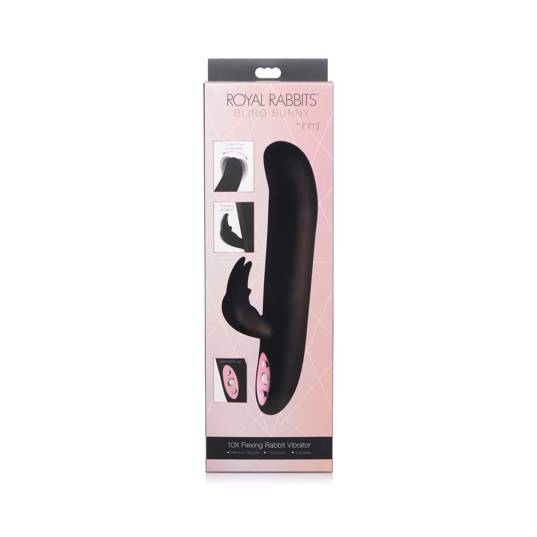 Royal Rabbits Bling Bunny - Vibrateur lapin flexible