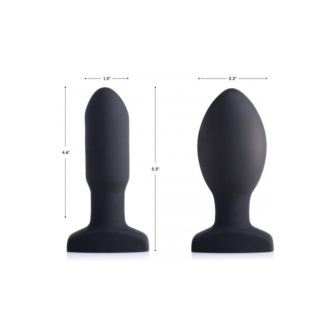 Plug Anal Vibrant Gonflable en Silicone