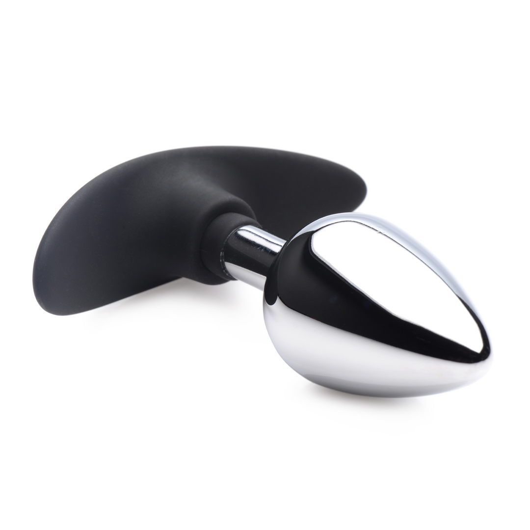 Dark Invader - Plug anal en métal et silicone - Moyen