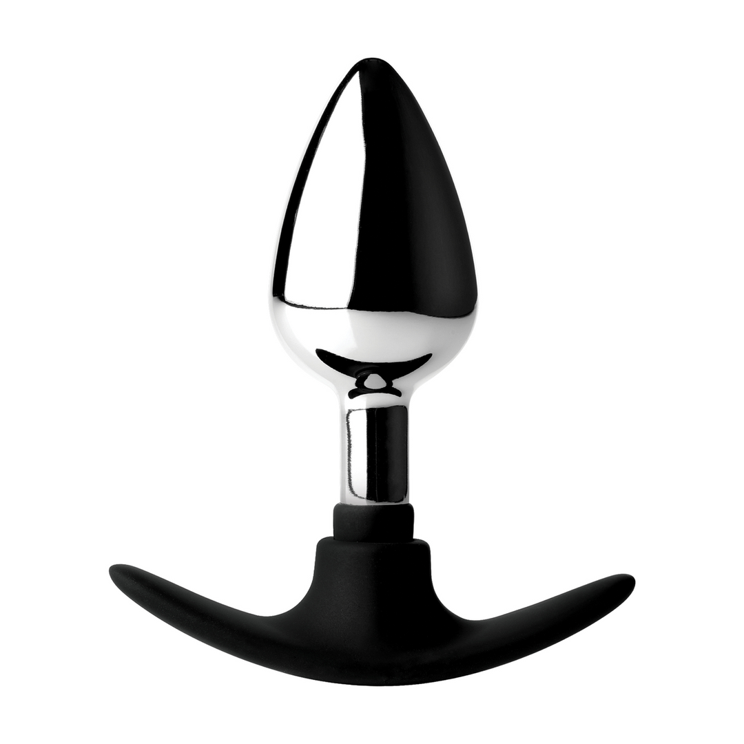 Dark Invader - Plug anal en métal et silicone - Moyen