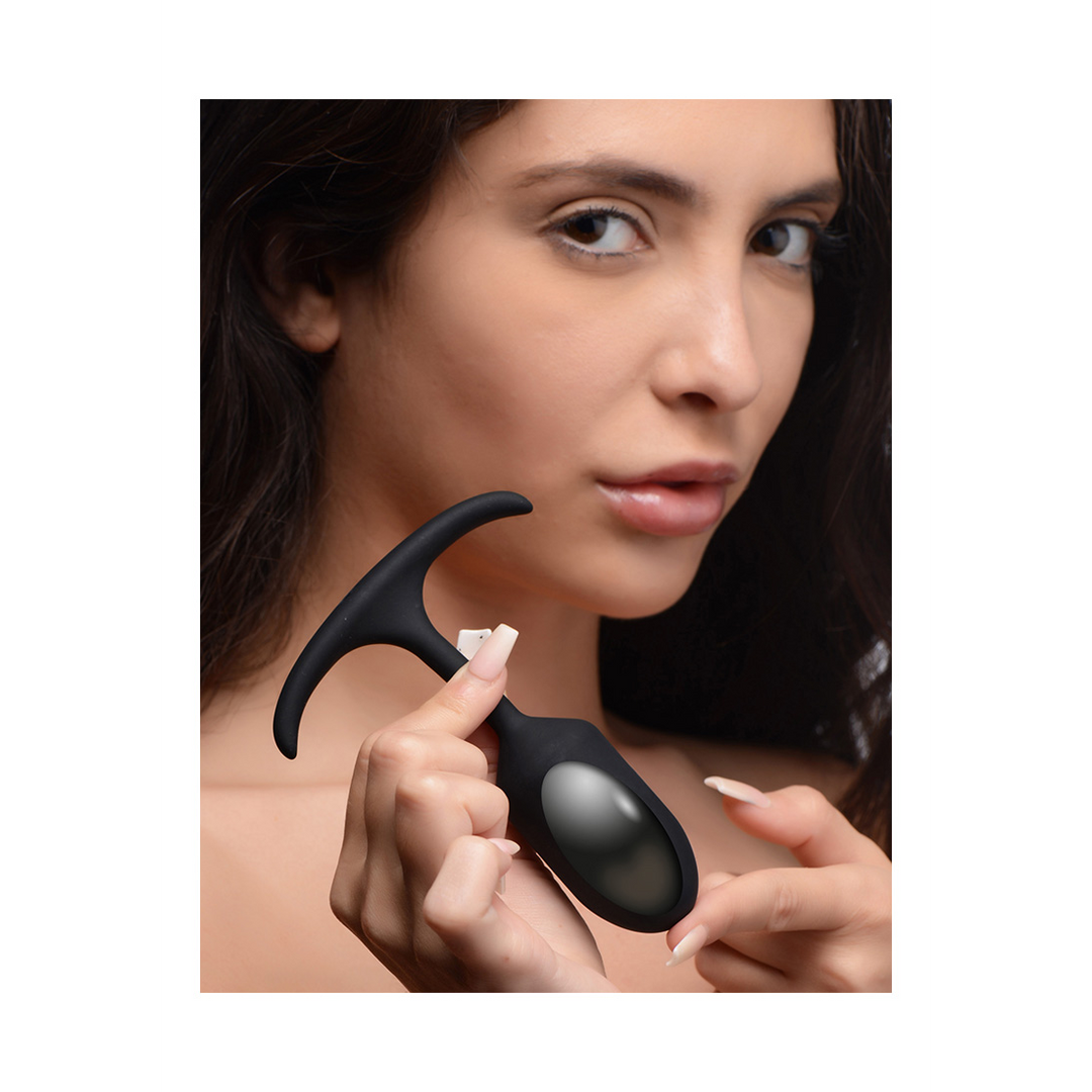 Plug anal lesté en silicone de qualité supérieure - Petit