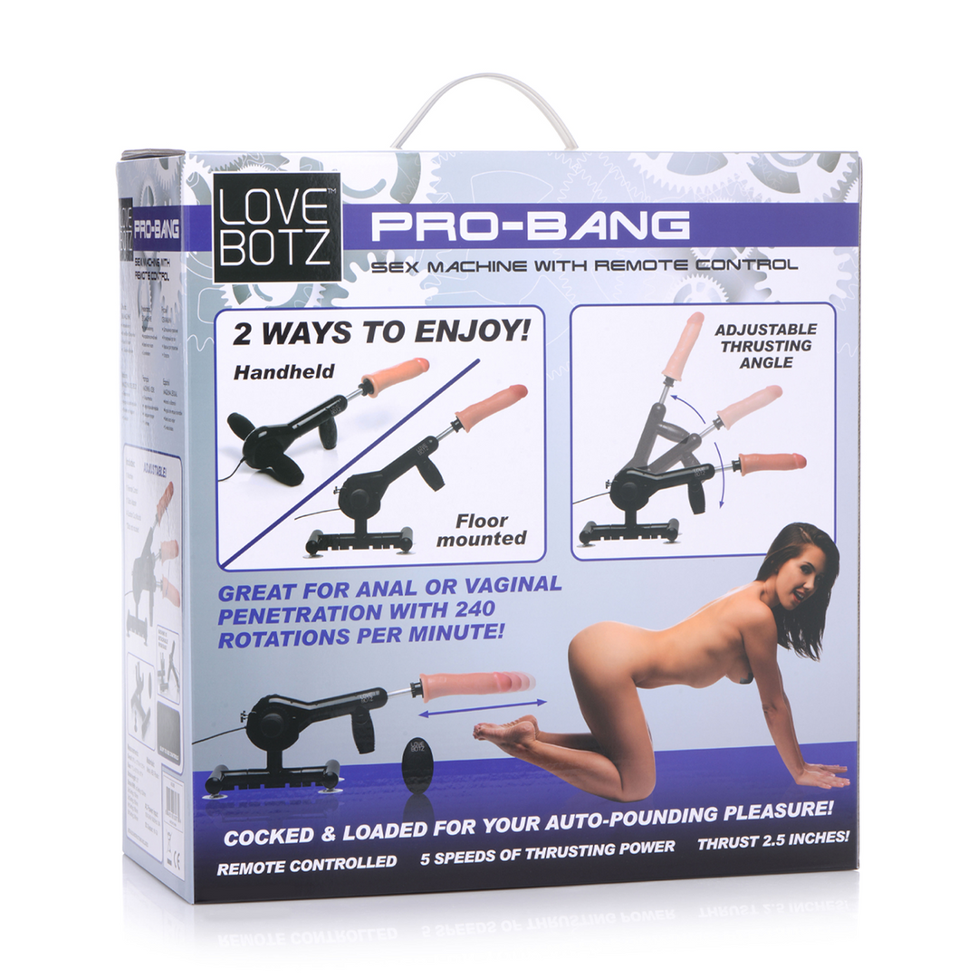 Pro-Bang - Machine sexuelle télécommandée