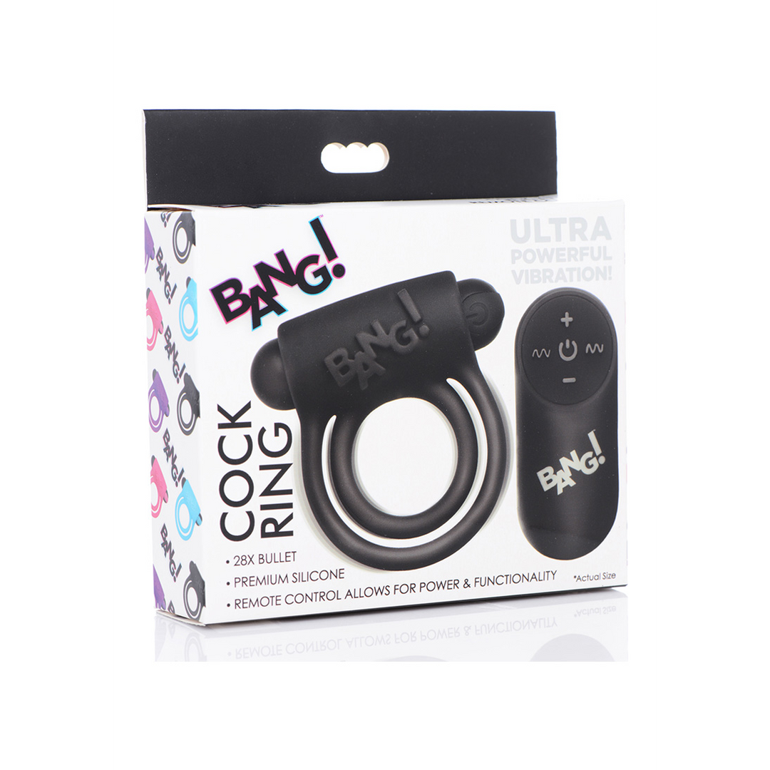 Anneau pénien et balle en silicone avec télécommande