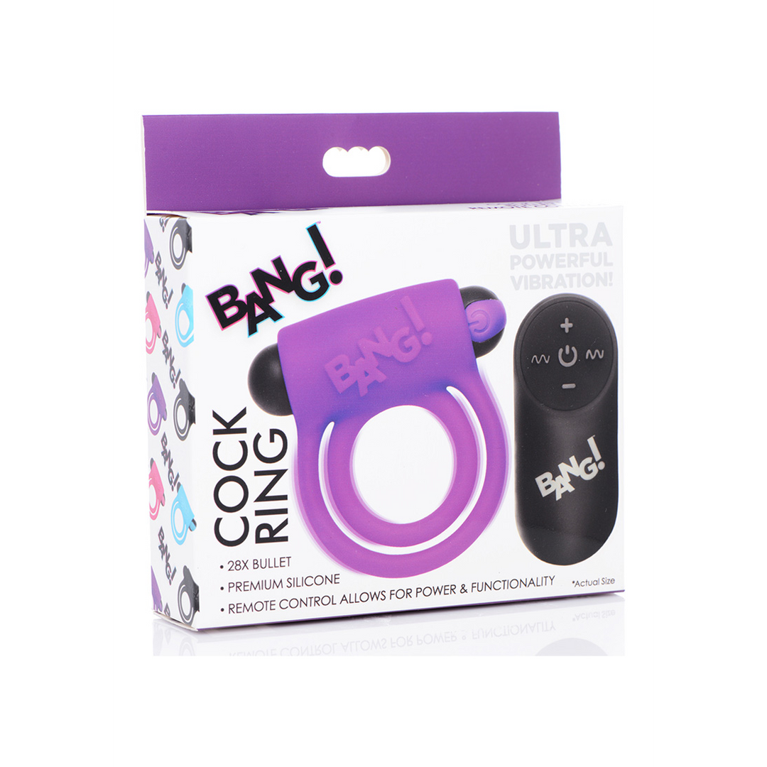 Anneau pénien et balle en silicone avec télécommande
