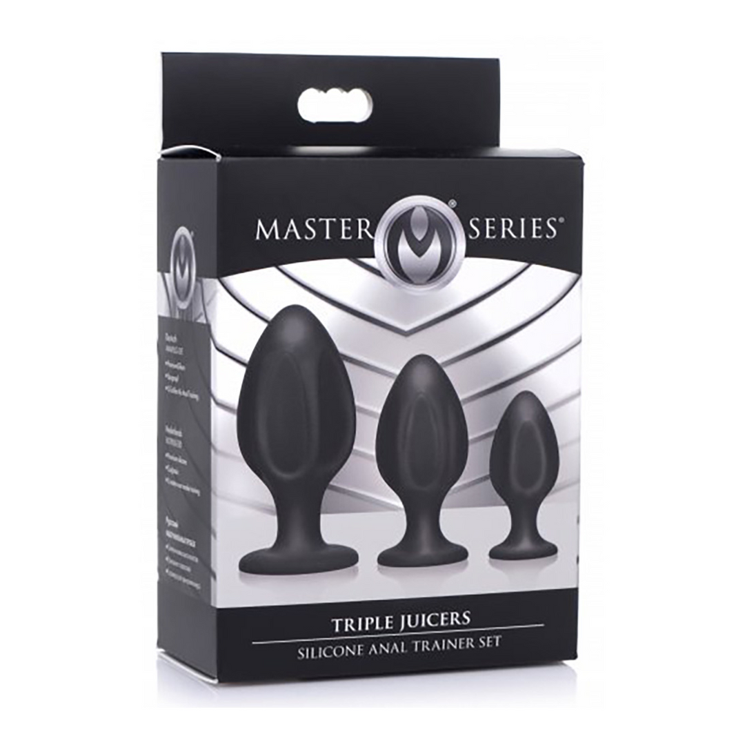 Triple Juicers - Kit de sondes anales en silicone