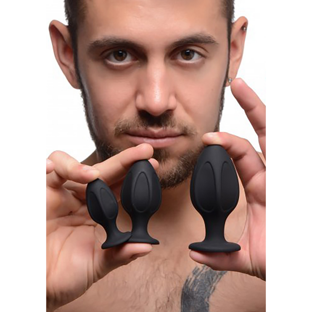 Triple Juicers - Kit de sondes anales en silicone