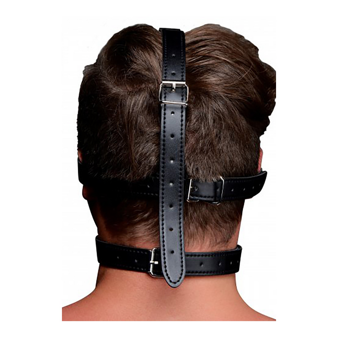 ST Harnais bandeau avec bâillon boule